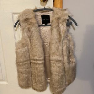 New Look Faux Fur Vest